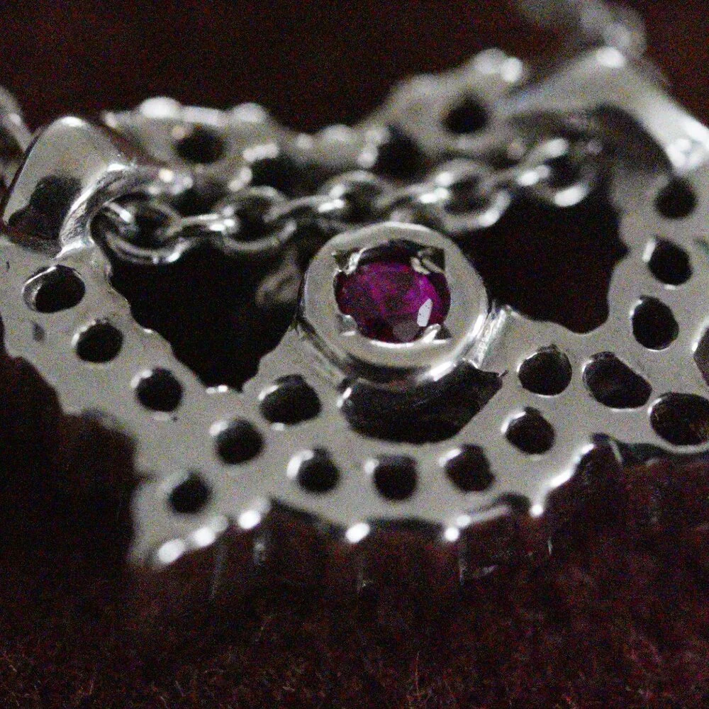 Roberto Coin White Gold Diamond Pretzel Necklace - Picture 5 of 8